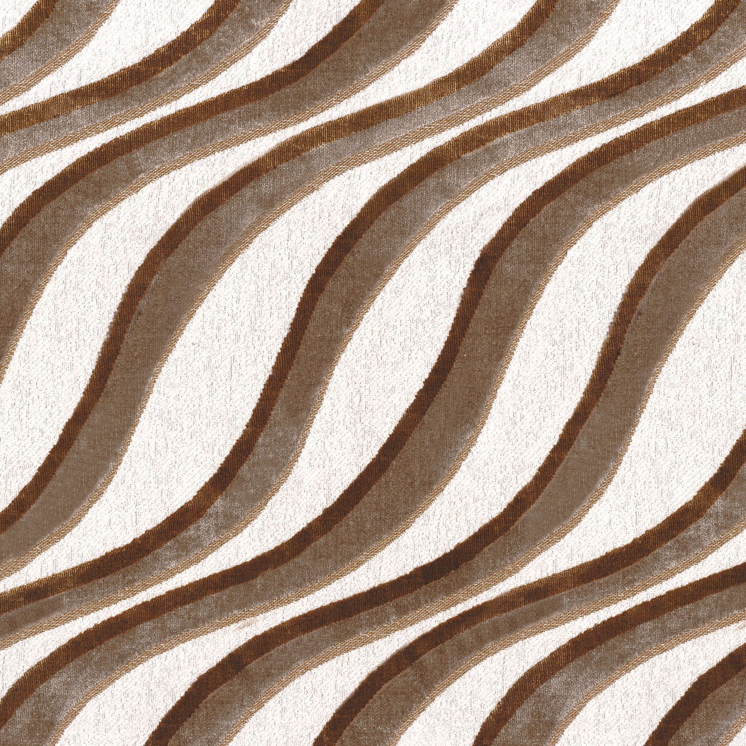 Бархатная ткань с графическим рисунком Casamance красота ARCH-00033605 - Вид №6