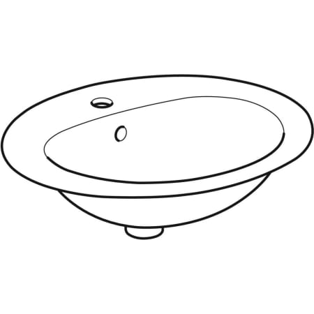 K91656000 Встраиваемая раковина Kolo Rekord Geberit  - Вид №1