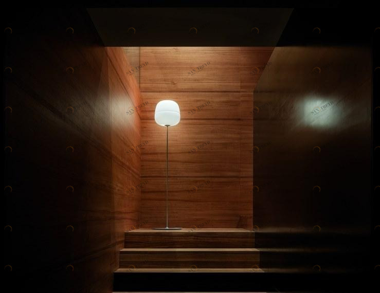 Quadrifoglio Торшер из опалового стекла Afra sun-id-1370267