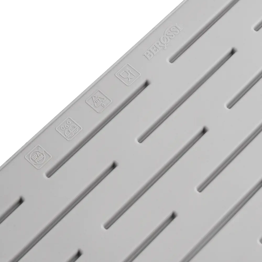 BEROSSI Prestige — элегантная сушилка для посуды серого цвета 89381700 STLM-1457417 - Вид №3