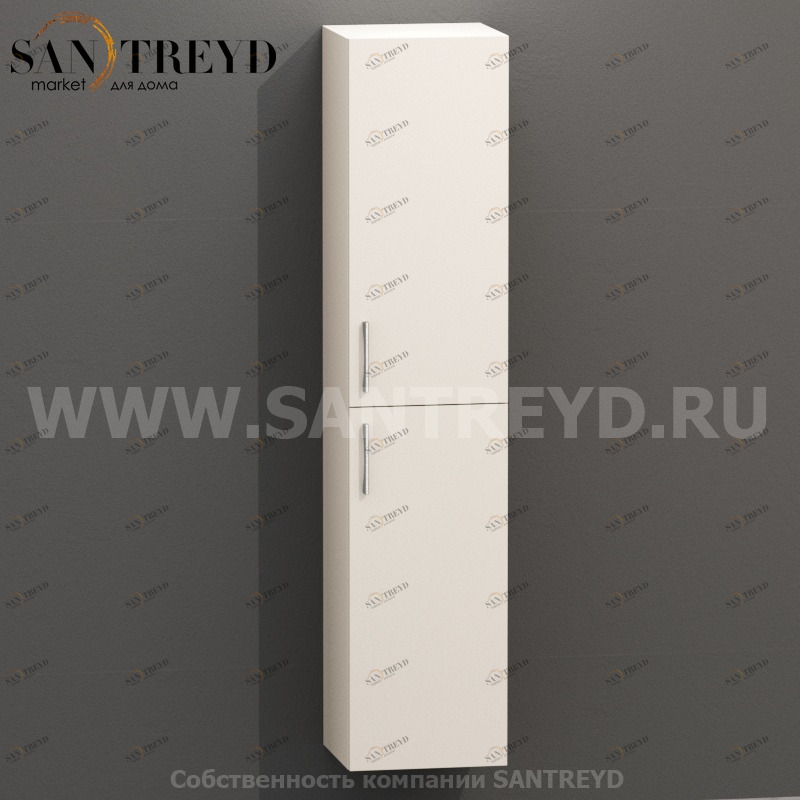 MDC015 Высокий шкаф с двумя створками 160 см бежевый Globo 4ALL Италия Ceramica Globo