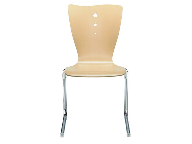 Деревянный шпон консольный штабелируемый стул Brunner ARCH-00079271 - Вид №13