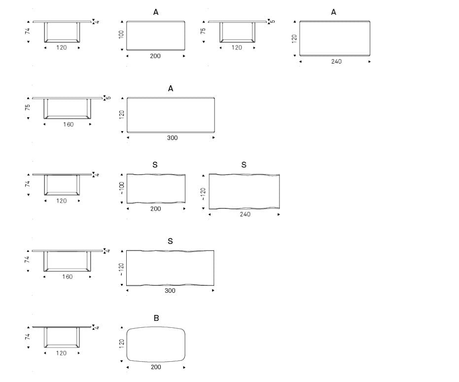 Стальной и деревянный бочковый стол Cattelan italia DRAGON WOOD ARCH-00088386 - Вид №5