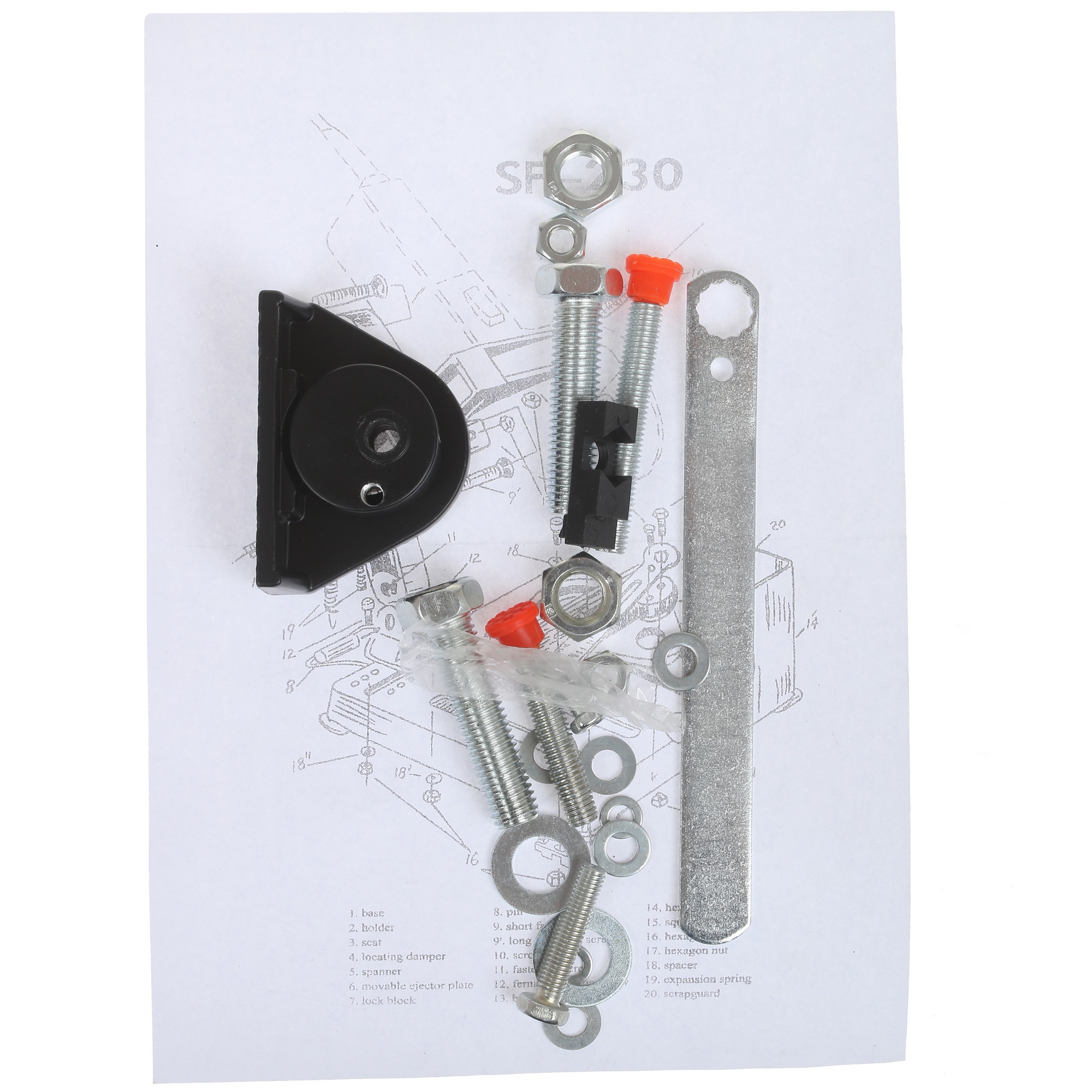 Удерживающее устройство Sparta COS-230 934205 1233050 STDN-0071589 - Вид №4