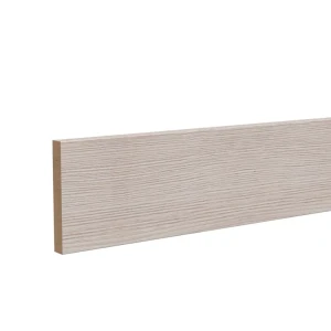 Добор 2050x200х8 мм финиш-бумага ламинация цвет лиственница кремовая