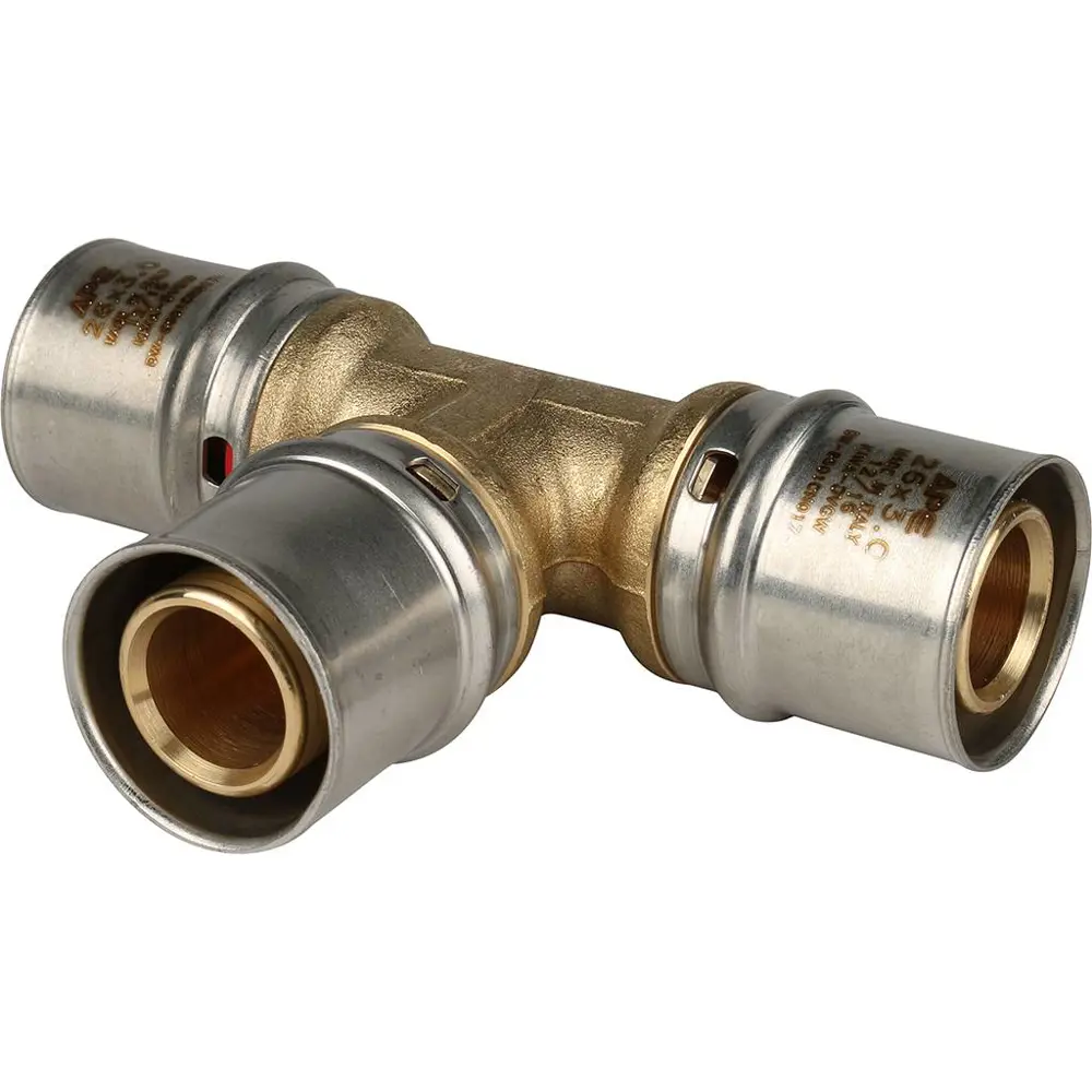 Тройник Stout 26 мм латунь SFP-0006-262626 STLM-2099068