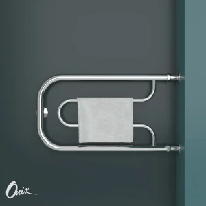 91234757 Полотенцесушитель водяной е-образный Onix Country direct right 60x32 см 3/4" нержавеющая сталь цвет хром STLM-1514442