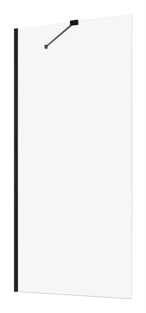 91001133 Ширма на ванну Radaway Modo PNJ Black 80 10006080-54-01 80x150см STLM-0433158