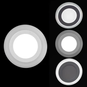 91565875 Светильник точечный встраиваемый светодиодный Reluce 70506-9.0-001tm led6+3w wh_dl+dl (6500k+6500k) 1.5 м² цвет белый STLM-0924788