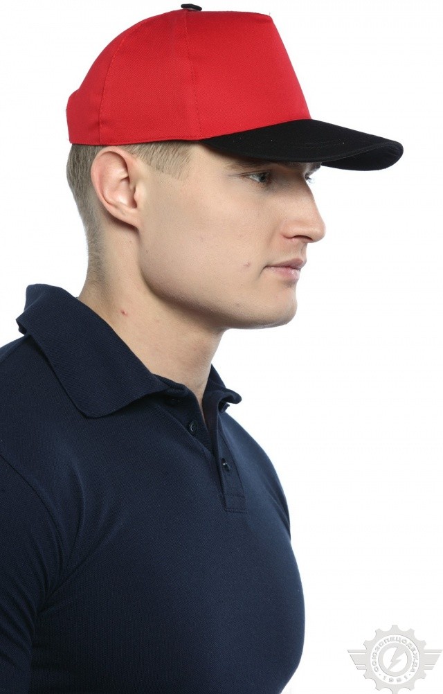 59195 Кепи красно-черное  Головные уборы  размер Спецодежда  - Вид №3