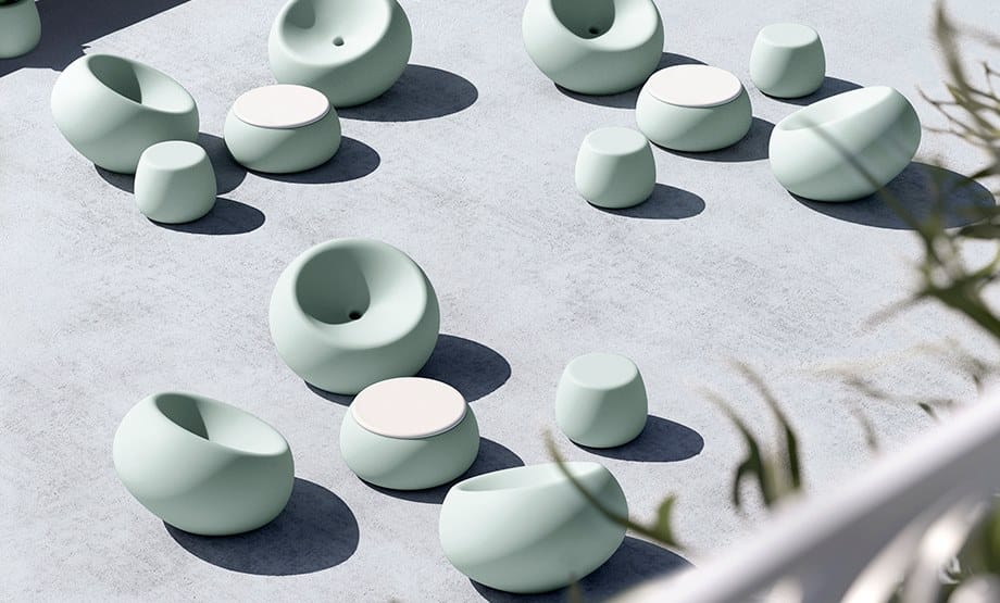 Полиэтиленовое садовое кресло PLUST Boom ARCH-00056491 - Вид №3