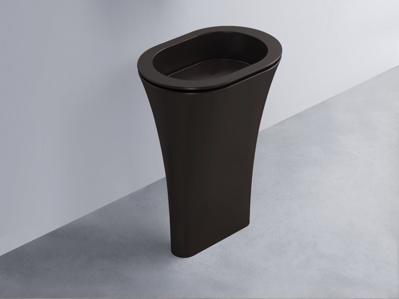 AMLA65-LV+AMPILO-LV+AMCOLO-LV Раковина Amedeo Ovale отдельностоящая cielo Enjoy + Amedeo Ceramica Cielo