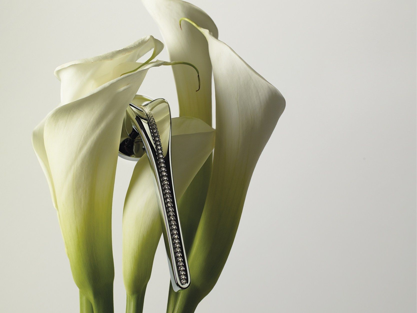 Латунная ручка с кристаллами Swarovski® LINEA CALI' Spirit Mesh ARCH-00122710 - Вид №1