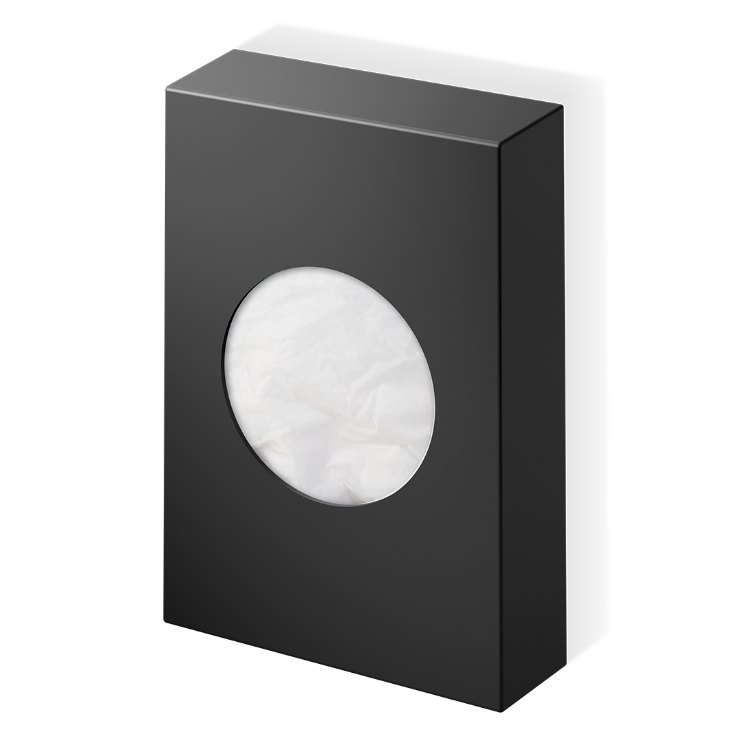 Коробка для гигиенических пакетов FB 5 DECOR WALTHER Хром 802000  - Вид №2