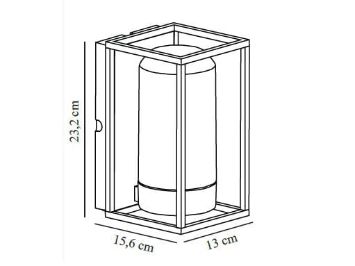 Алюминиевая наружная настенная лампа Nordlux Griffin ARCH-00153054 - Вид №5