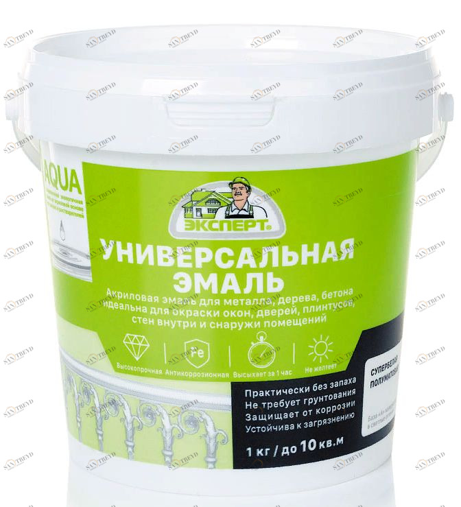 Эмаль акриловая полуматовая Эксперт 2,5кг 5896