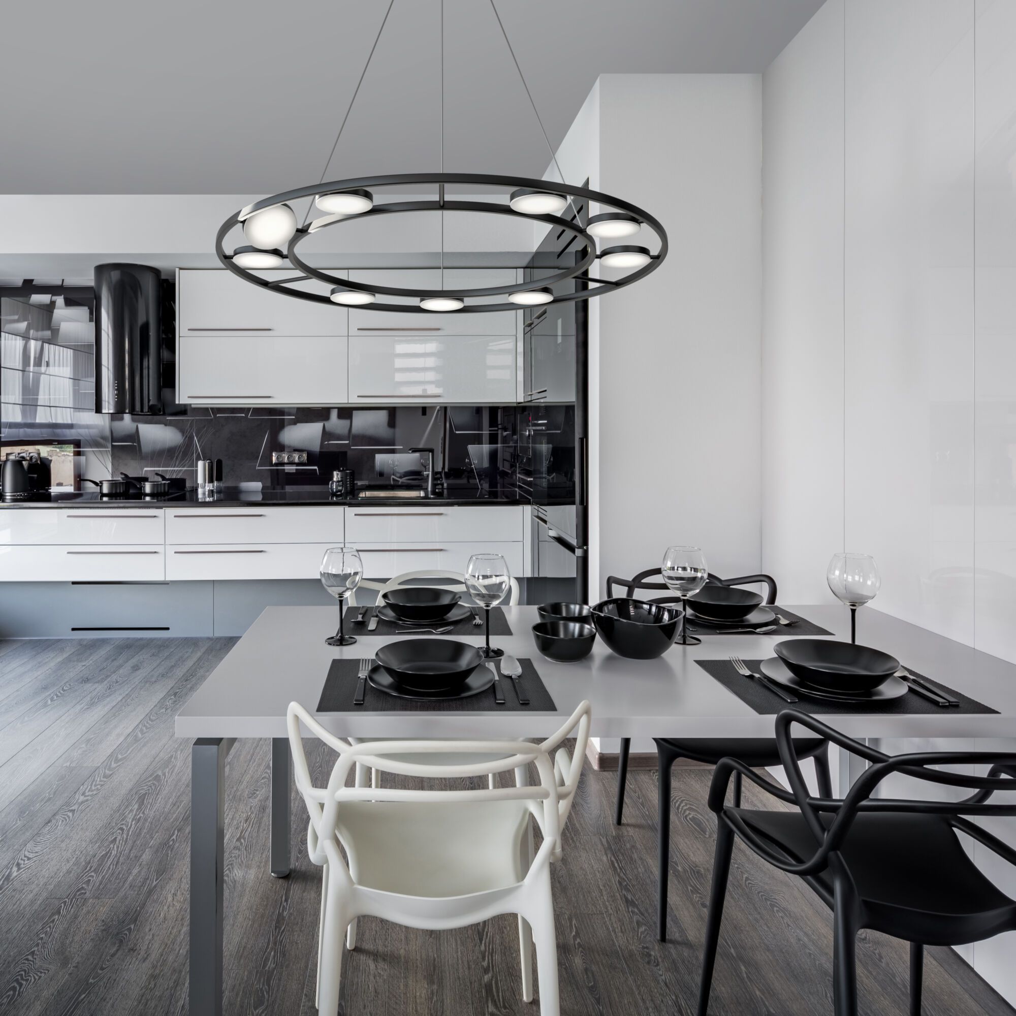 Регулируемая алюминиевая подвесная лампа Maytoni Fad ARCH-00001501 - Вид №4