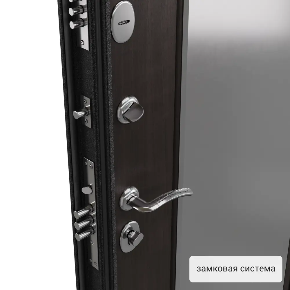 Дверь входная металлическая Грата 860 мм правая цвет скай мореный TOREX STLM-2200200 - Вид №2