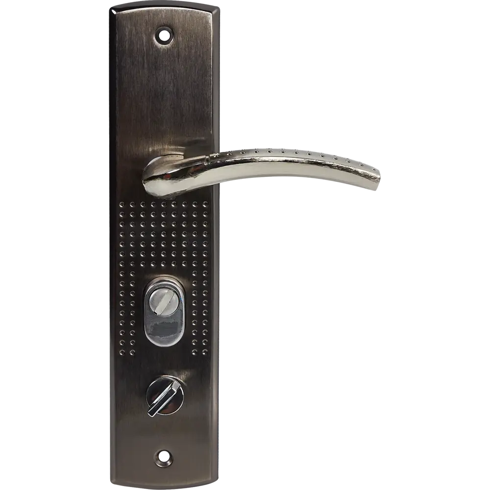 НОРА-М Ручка на планке для китайских дверей левосторонняя, матовый никель 85539452 STLM-1359725