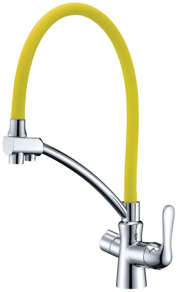 93828631 Смеситель для кухни Lemark Comfort LM3070C-Yellow STLM-0581140