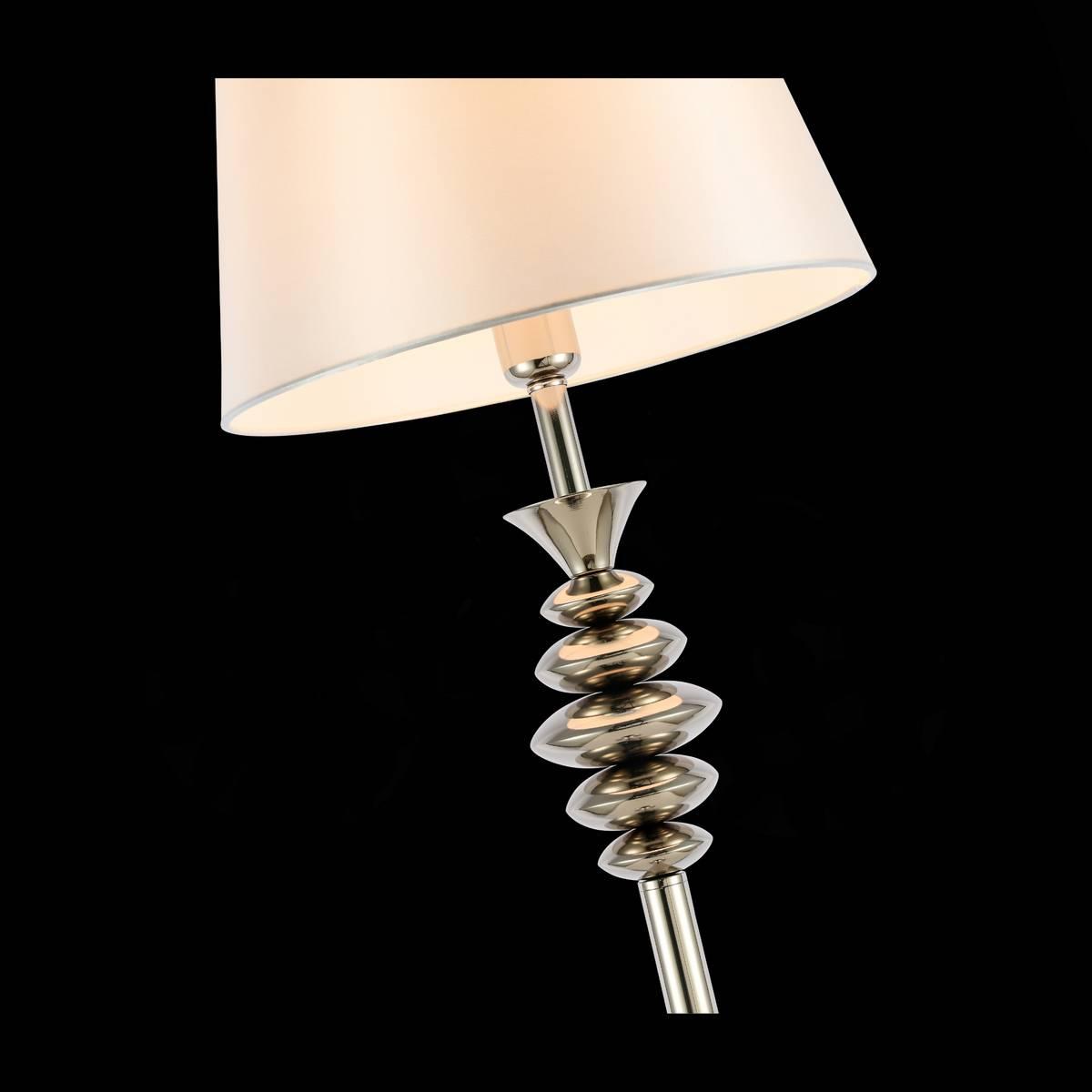 Торшер с абажуром белый Rionfo SL1137.105.01 ST LUCE RIONFO 00-3908897 Белый;серебро  - Вид №1