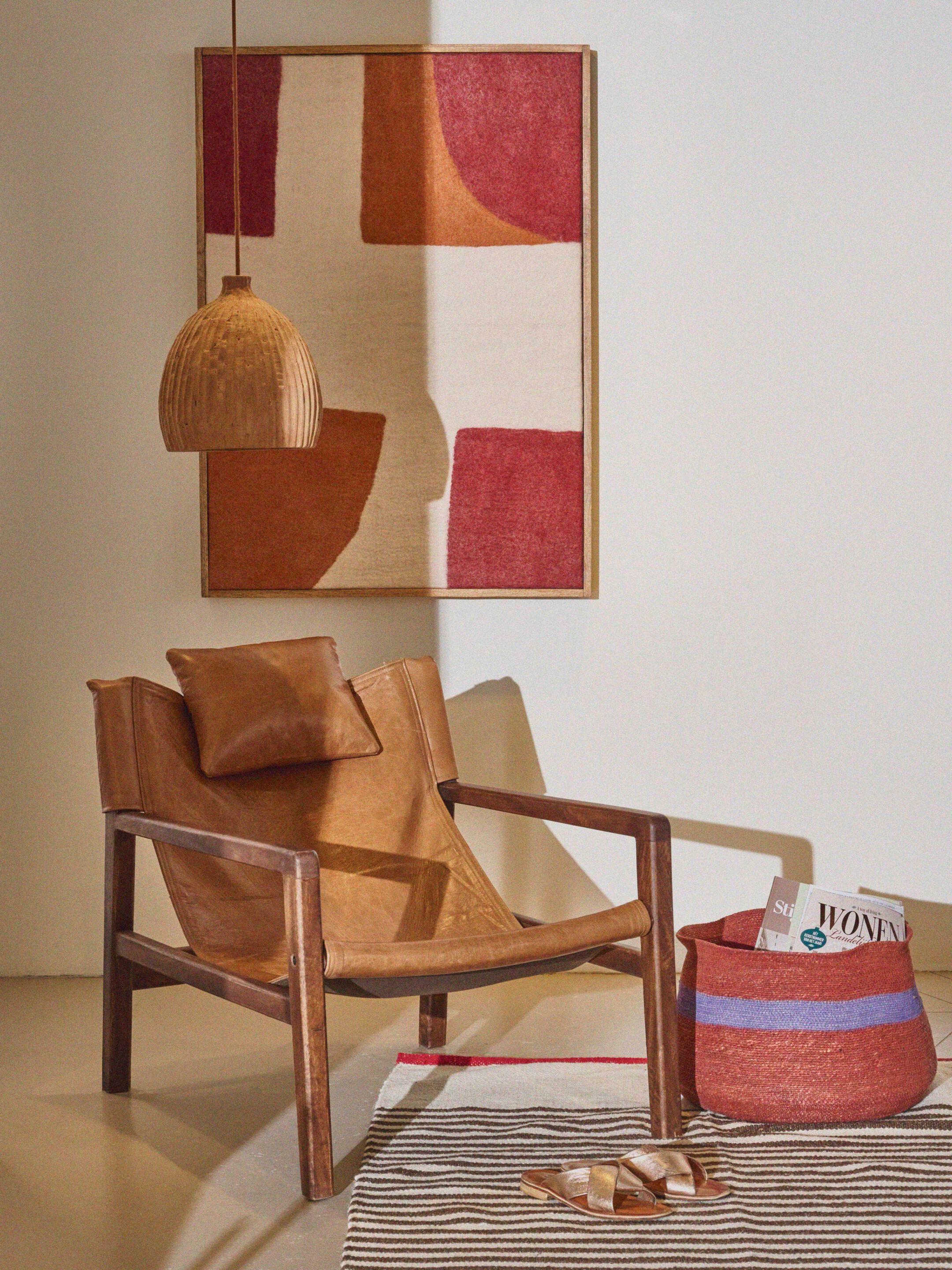 Кожаное кресло с подлокотниками и подголовником POMAX SIESTA ARCH-00033262 - Вид №5