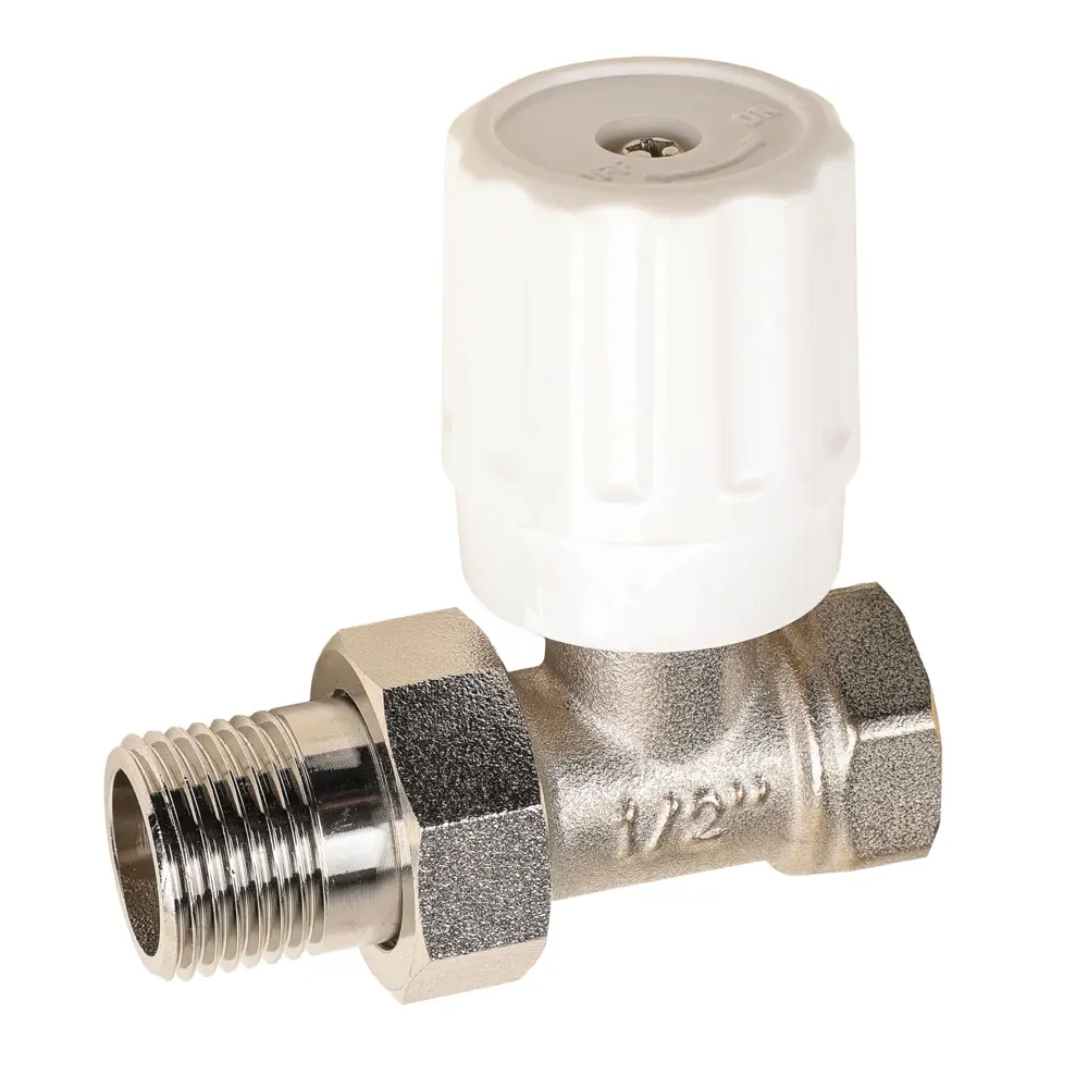 Вентиль для радиатора запорный прямой Спец ВР-П-1/2-М 1/2" латунь STLM-2069528 - Вид №7