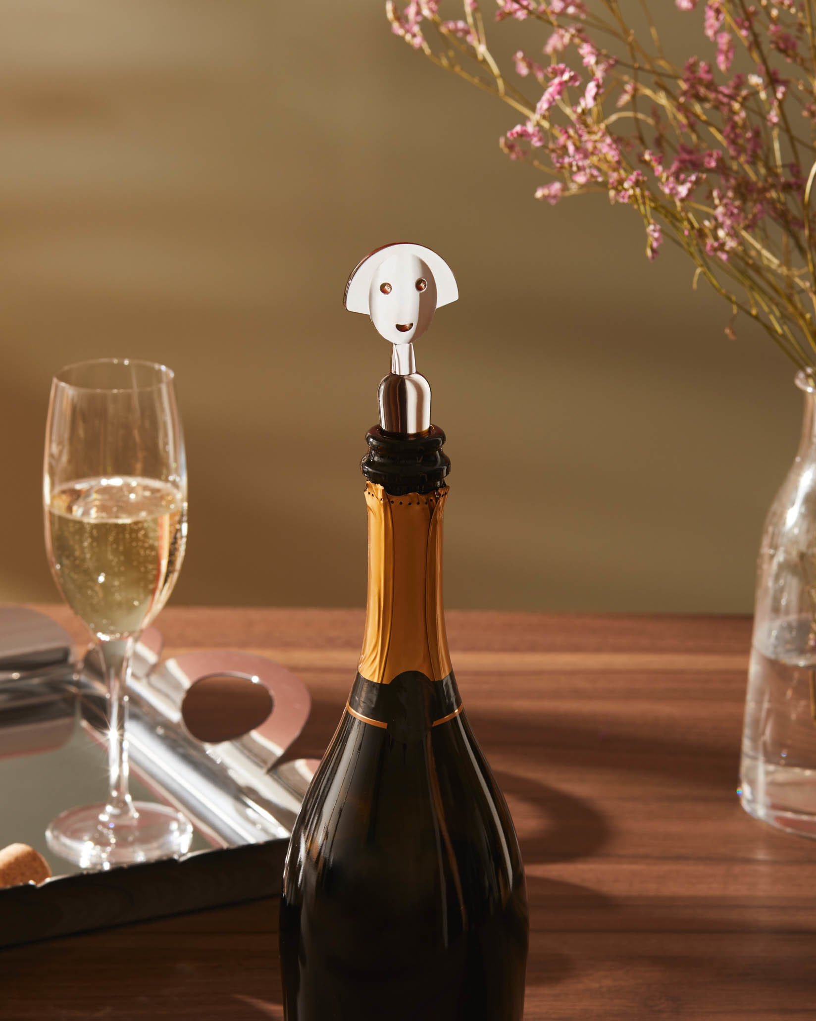 AM07 Бутылочная пробка Стальная Alessi Италия  - Вид №1