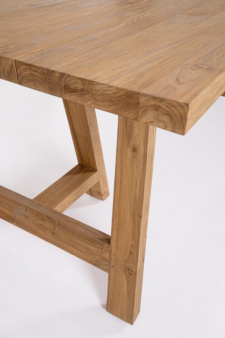 Прямоугольный садовый стол из тикового дерева BIZZOTTO MANAGUA ARCH-00059438 - Вид №3