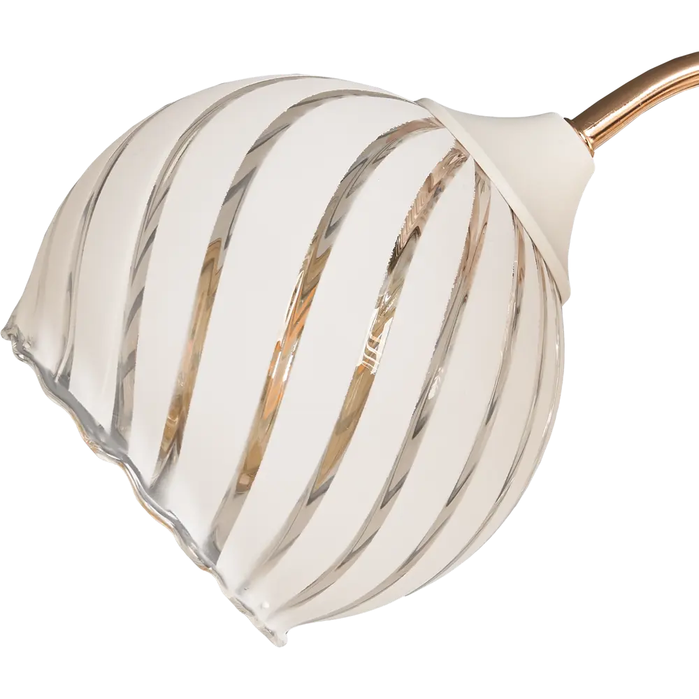 Люстра потолочная «Ария» КС30071/5С, 5 ламп, 18 м², цвет белый/золотой КЛЮЧНИК STLM-2070568 - Вид №5