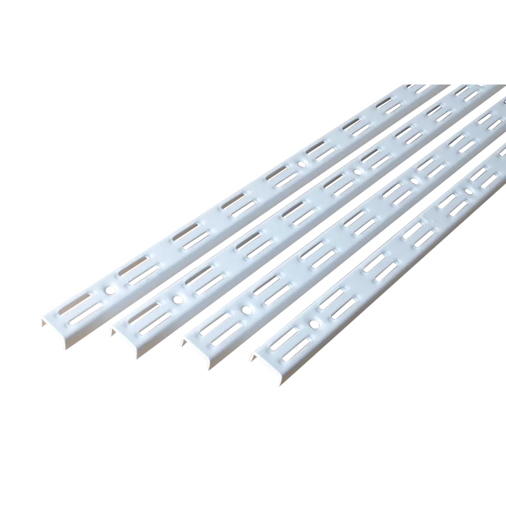 Направляющая двухрядная Spaceo 200 см 4 шт цвет белый STLM-2116547