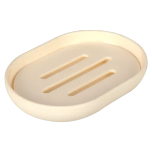 Мыльница SWENSA Swanny Cream элегантная для ванной в цвете экрю 89364706