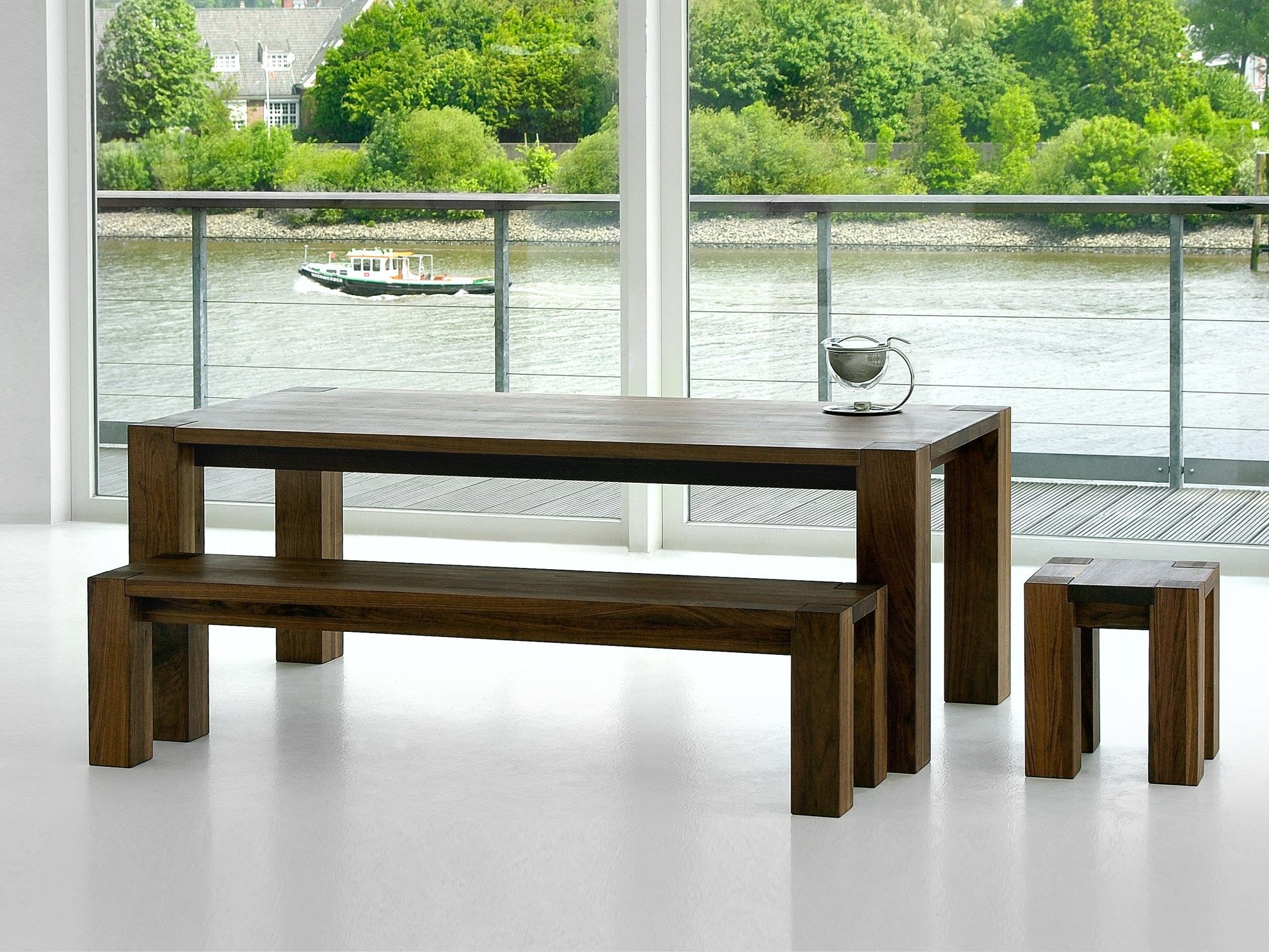 Табурет из массива дерева Vitamin Design Телец ARCH-00023235 - Вид №1