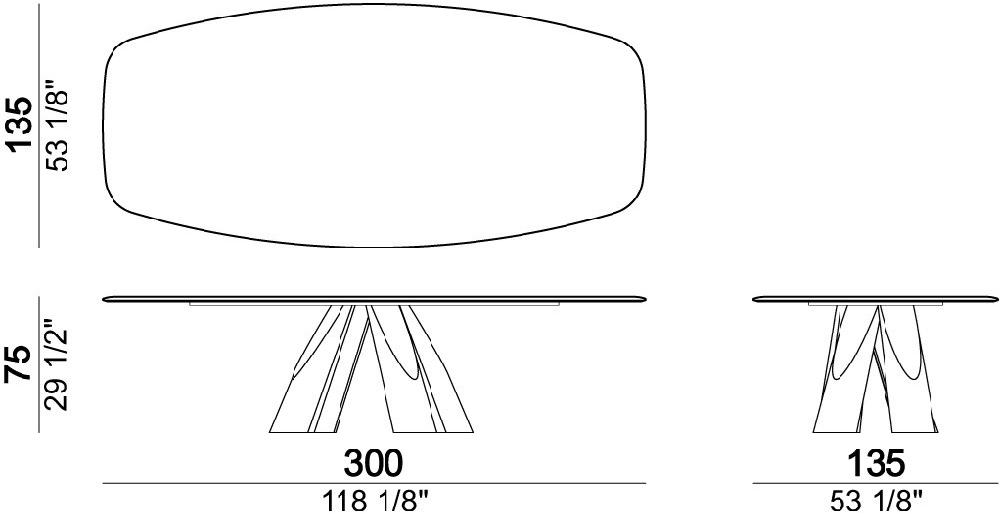 Arketipo Прямоугольный стол из тёмного мрамора и металла emperador sun-id-1475116 - Вид №3