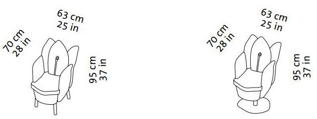 brühl Кресло из ткани Morning dew sun-id-1375310 - Вид №8