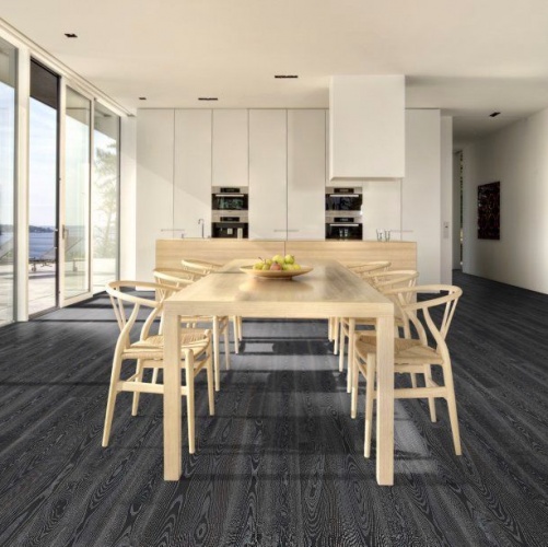 Паркетная доска Kahrs Ясень черное серебро 2600200436 - Вид №3