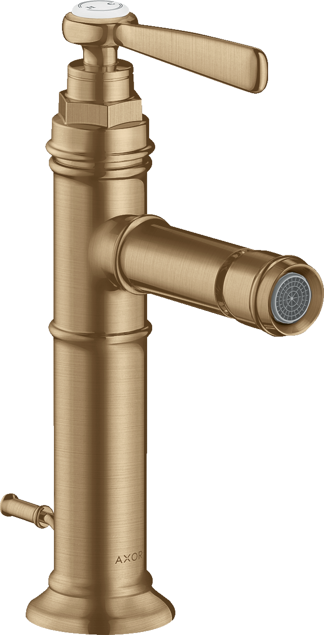 16526140 Смеситель для биде, однорычажный, с рычажной ручкой и сливным гарнитуром AXOR MONTREUX