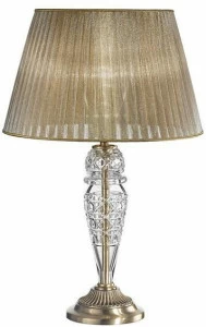 Possoni Illuminazione Атласный светильник с хрусталем с абажуром Giotto 1898/l-c
