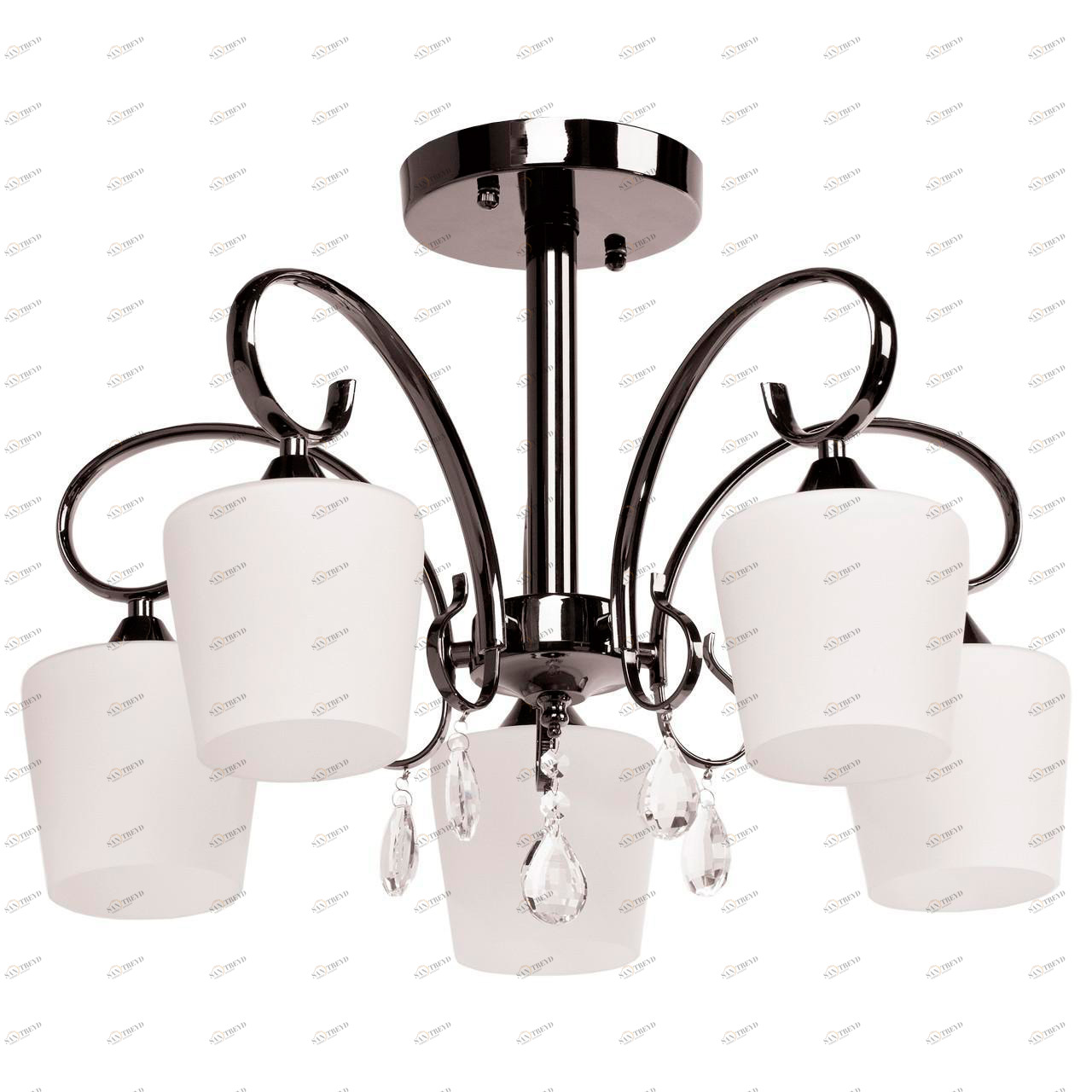 Потолочная люстра MW-Light Блеск 315011205 MW-LIGHT ДИЗАЙНЕРСКИЕ, БЛЕСК 182281 Черный 