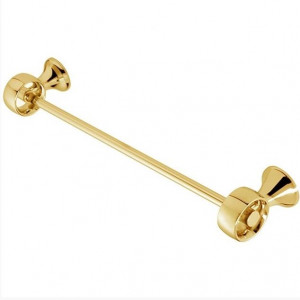 OA500501010 Полотенцедержатель трубчатый , золото Webert Opera