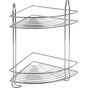 Полка для ванной комнаты Verran угловая металл