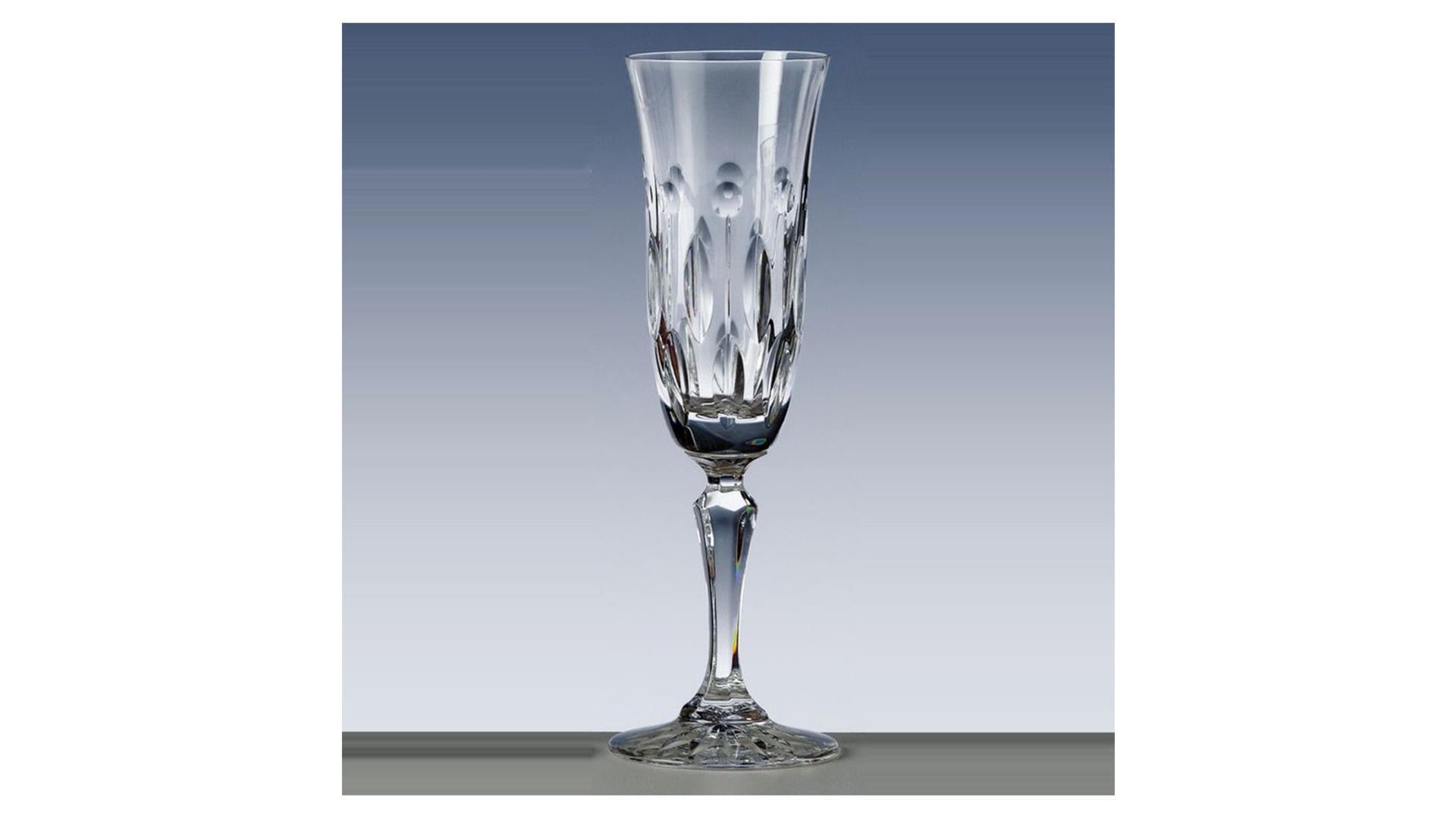 10622818 Cristal de Paris Набор фужеров для шампанского Cristal de Paris"Барселона"200мл,6 шт Хрусталь  - Вид №2