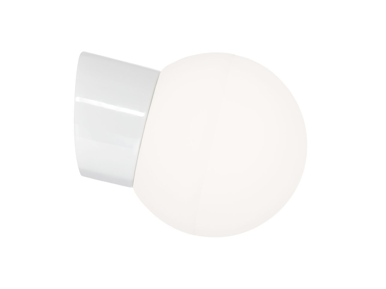 Матовый и фарфоровый стеклянный настенный светильник Ifö Electric Classic Globe ARCH-00142644 - Вид №1