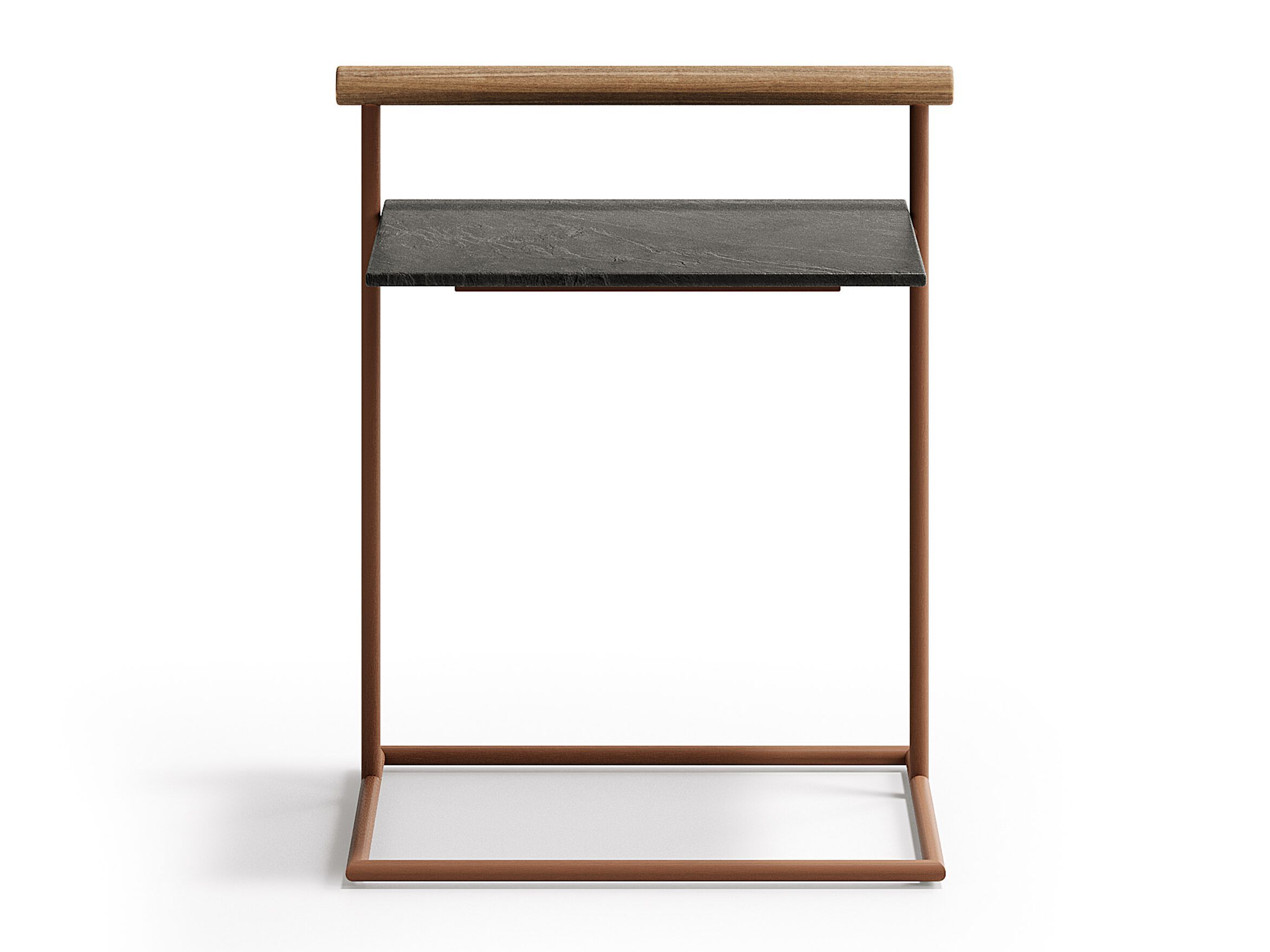 Высокий сервировочный садовый столик из керамогранита Atmosphera труба ARCH-00027514 - Вид №1