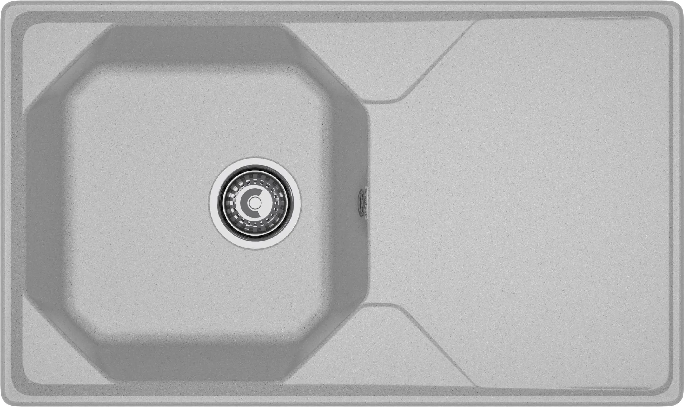 Кухонная мойка Искусственный камень UNIQUE S128 GranFest U-840L-S128