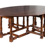 HT111 Двойной стол Gateleg ijlbrown  - Вид №6