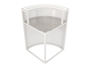 Изогнутый модуль для рабочих станций