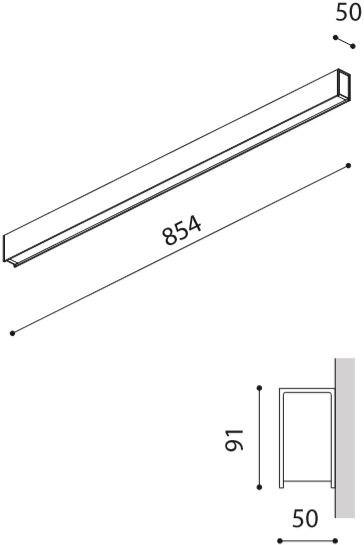 Arkoslight Настенный светильник из алюминия Fifty custom sun-id-1446459 - Вид №2