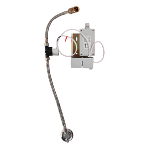 01545 Радарное устройство смыва на монтажной рейке, с встроенным источником питания для писсуара D-Code, 230 В/ 50 Гц SANELA