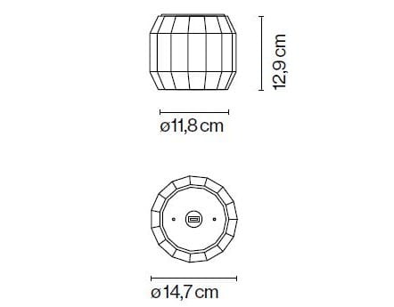 Керамический светодиодный потолочный светильник Marset Scotch Club ARCH-00035015 - Вид №3